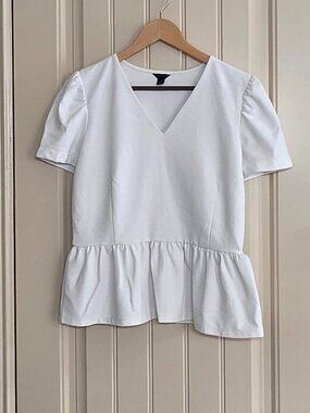 Ann Taylor Peplum Top